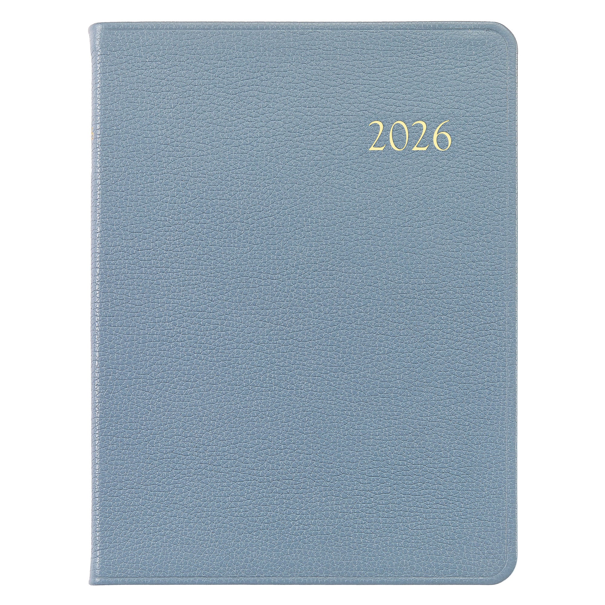 Graphic Image 2026 Desk Diary Pebble Grain Leather - Image 12