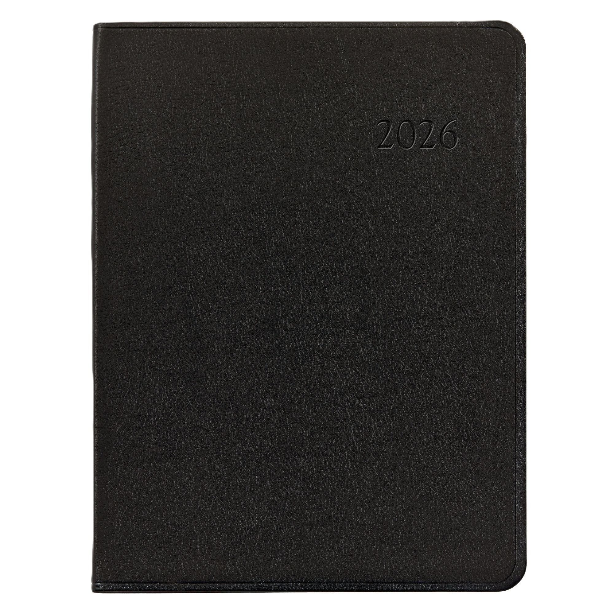 Graphic Image 2026 Desk Diary Traditional Leather - Image 3