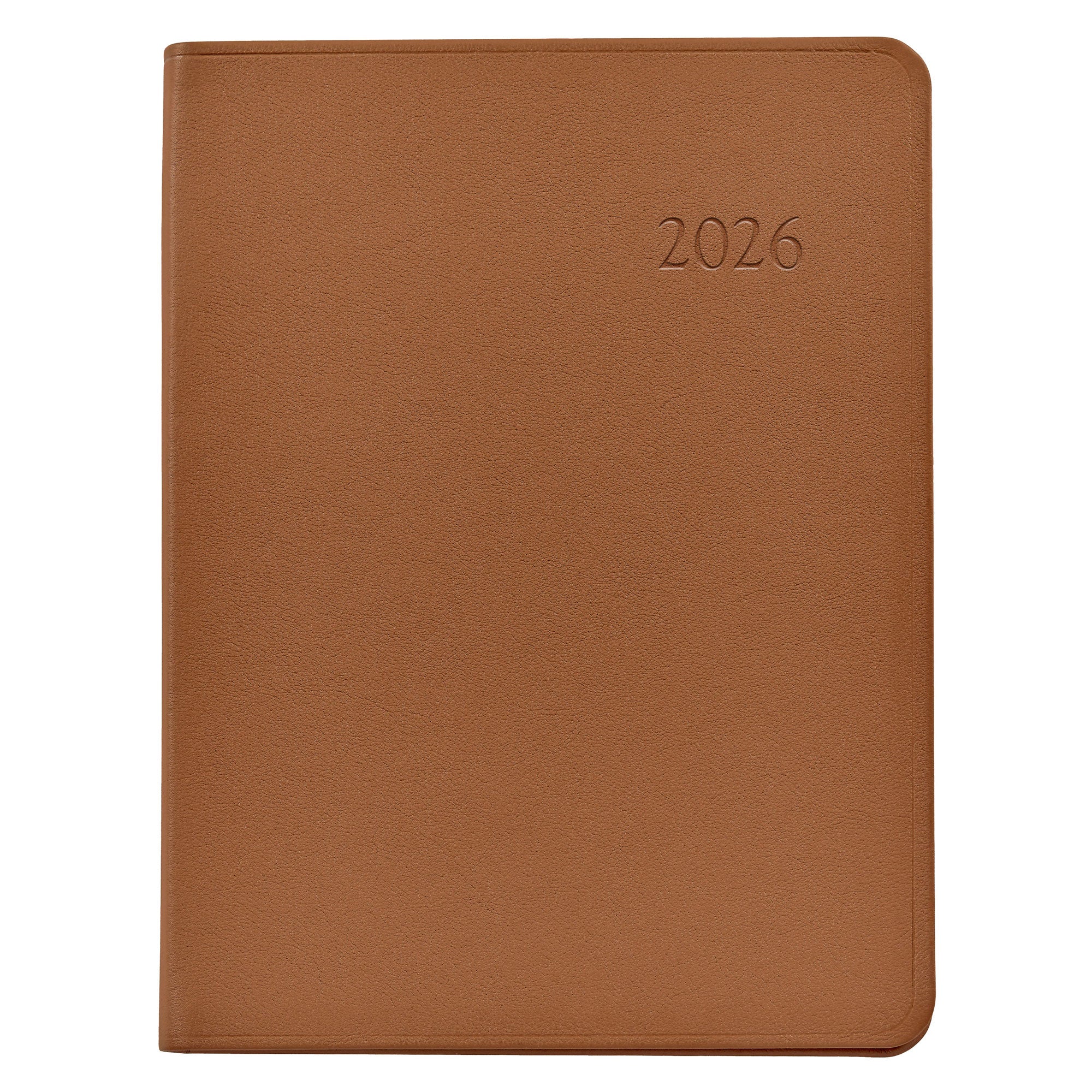 Graphic Image 2026 Desk Diary Traditional Leather - Image 5