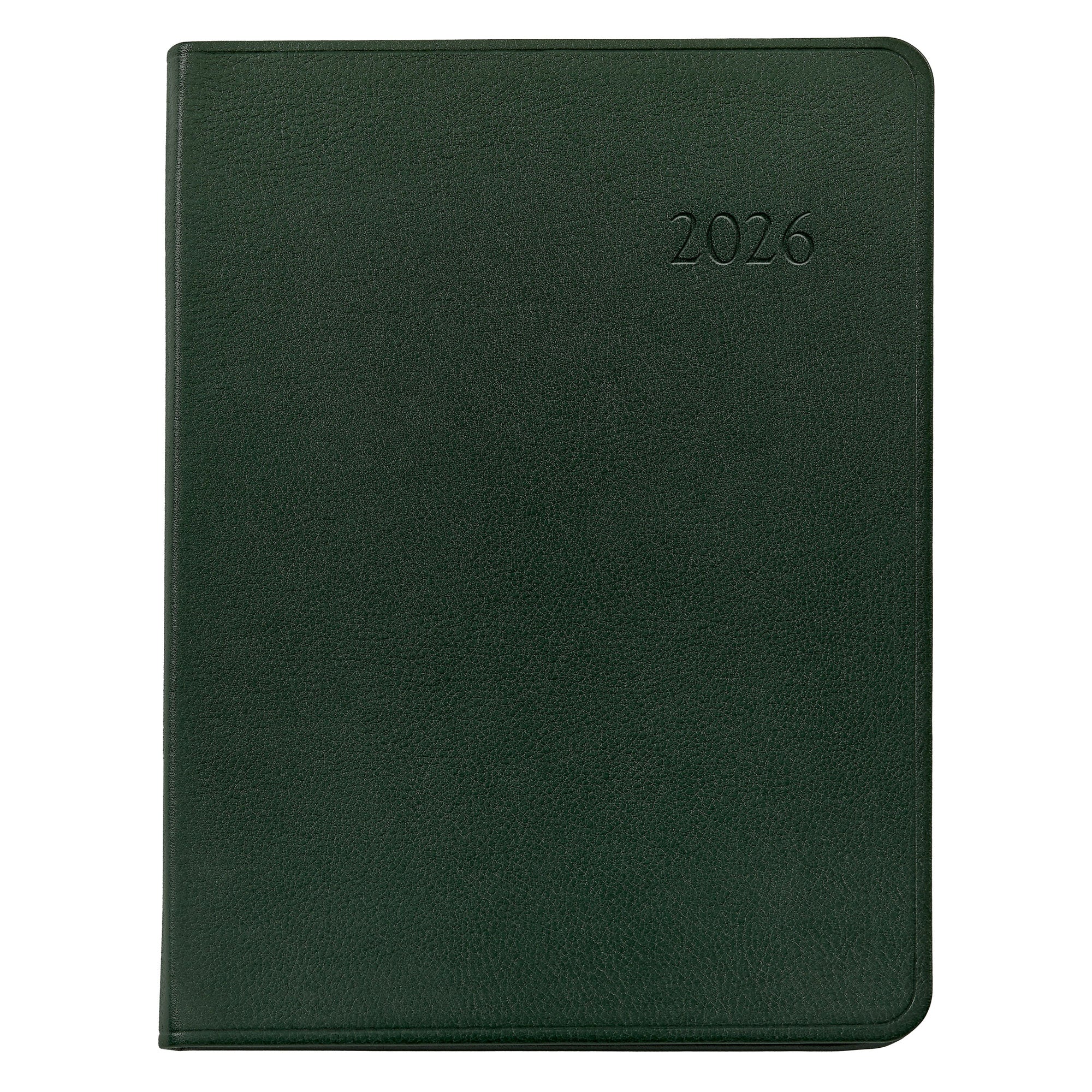 Graphic Image 2026 Desk Diary Traditional Leather - Image 9