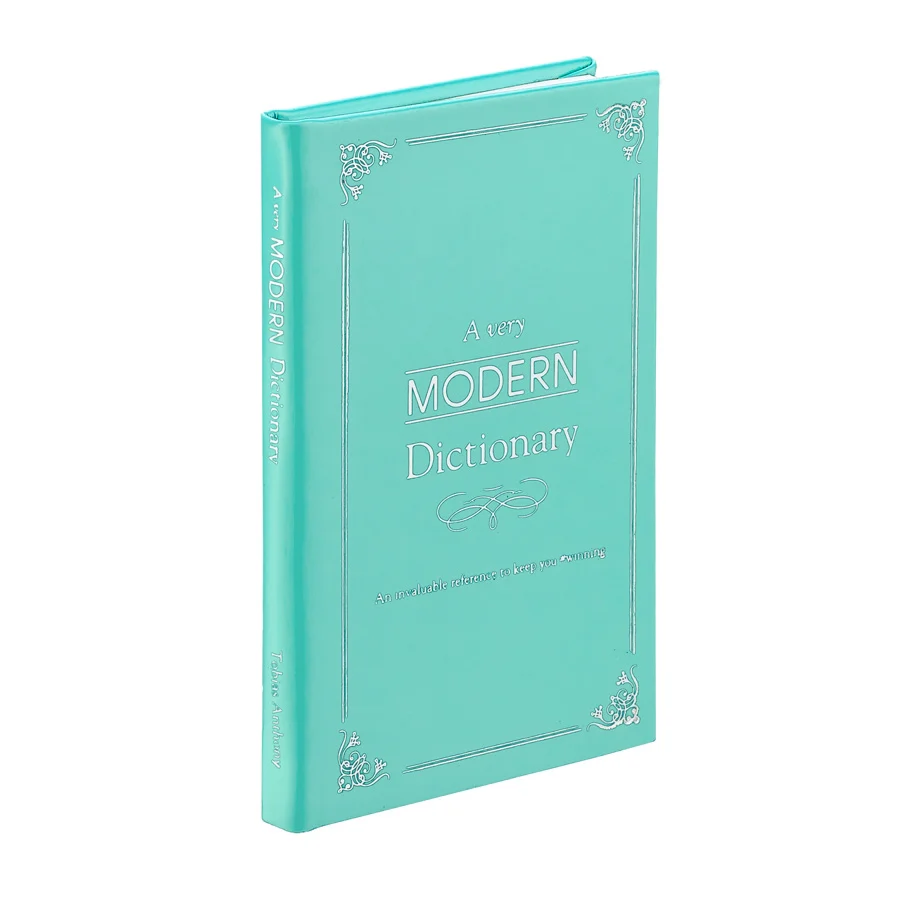 Graphic Image A Very Modern Dictionary Patent Teal - Image 2