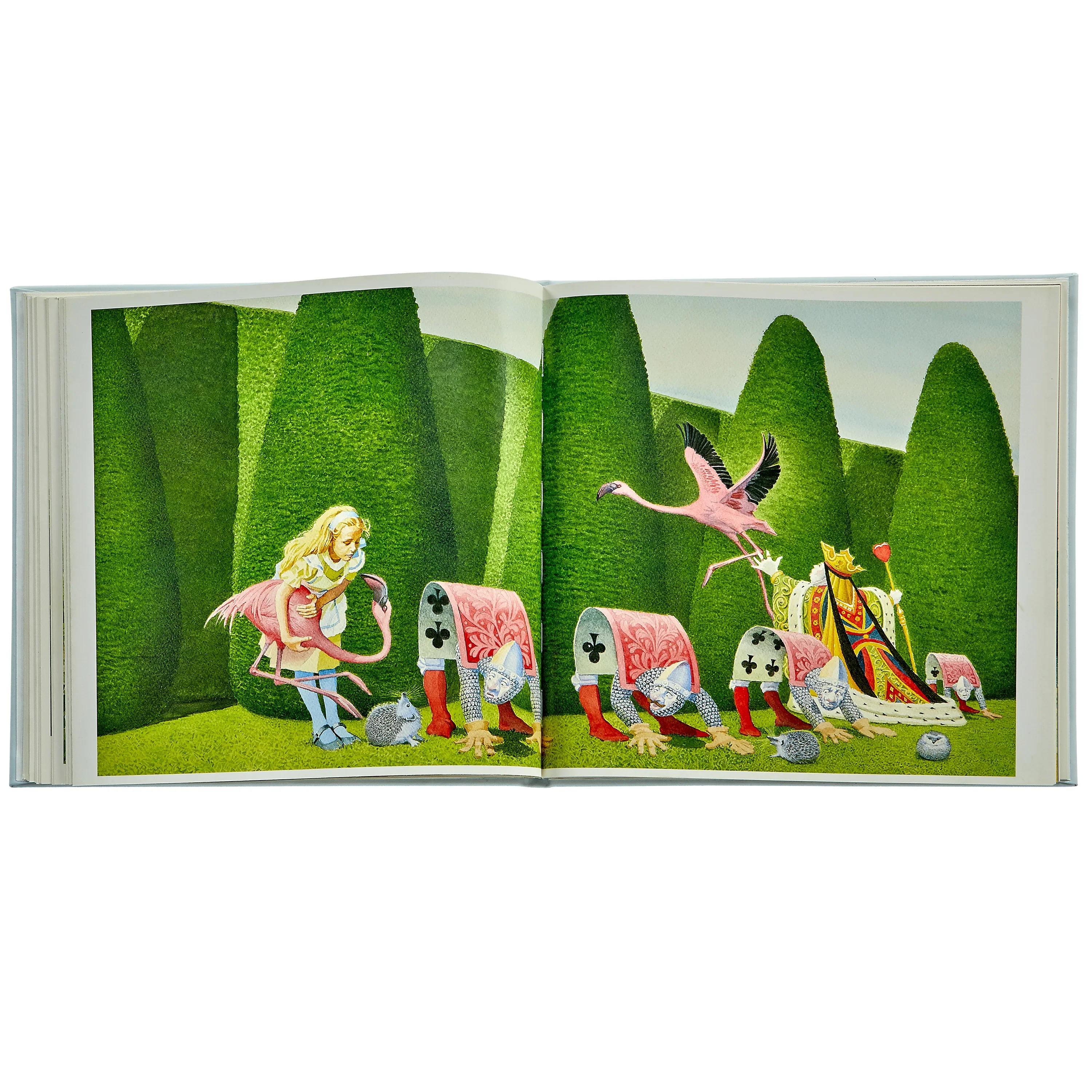 Graphic Image Alice's Adventures in Wonderland Ice Bonded Leather - Image 3