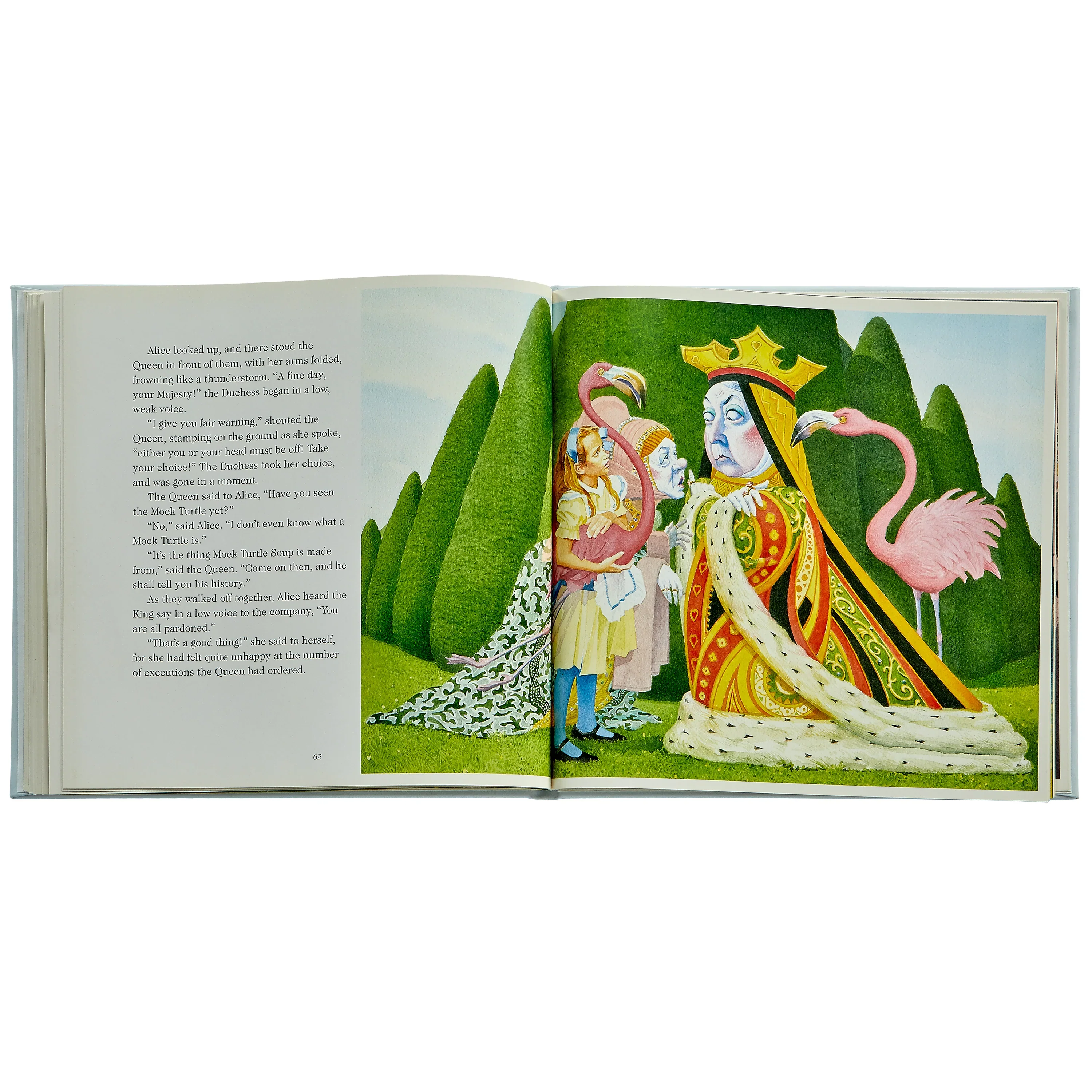 Graphic Image Alice's Adventures in Wonderland Ice Bonded Leather - Image 4