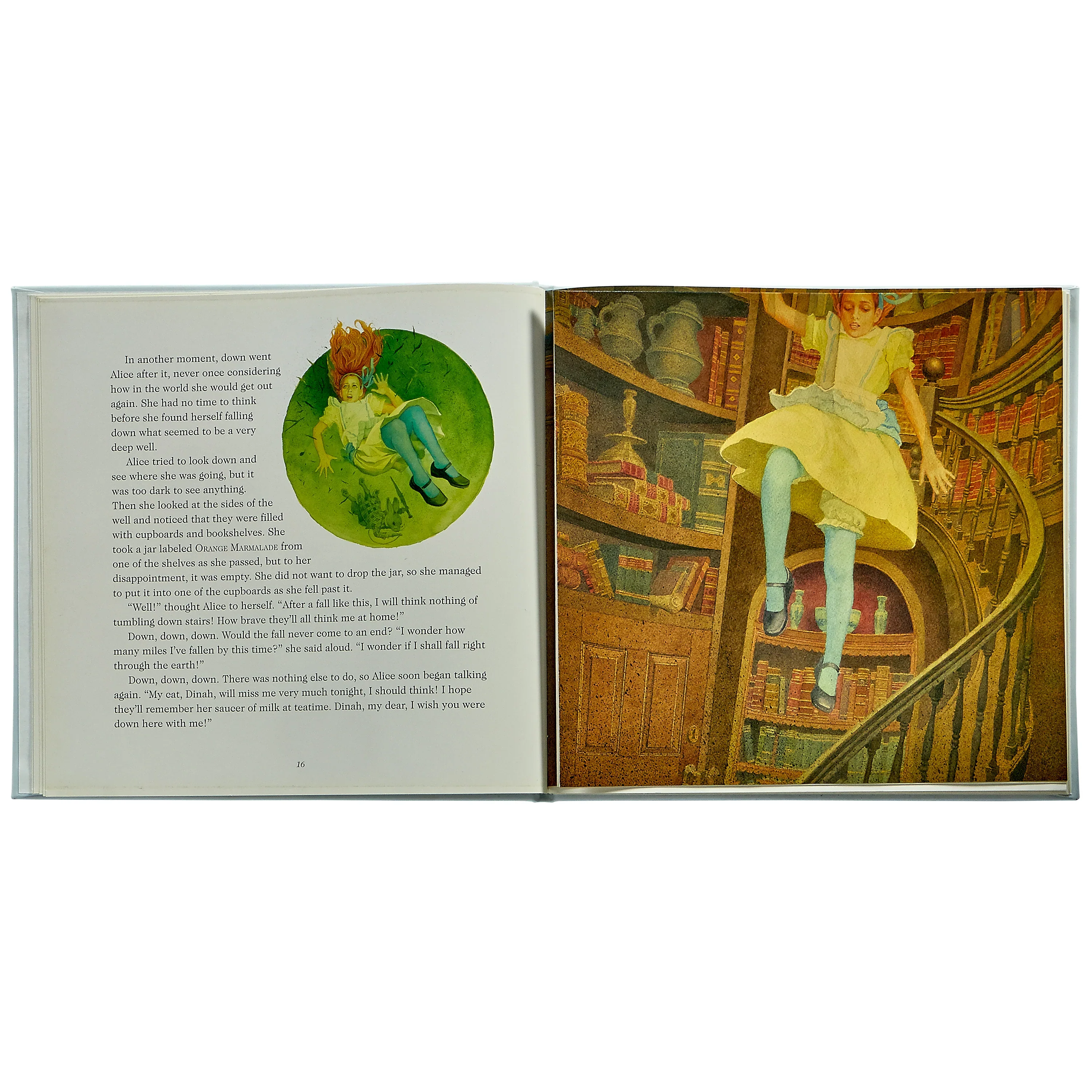 Graphic Image Alice's Adventures in Wonderland Ice Bonded Leather - Image 5