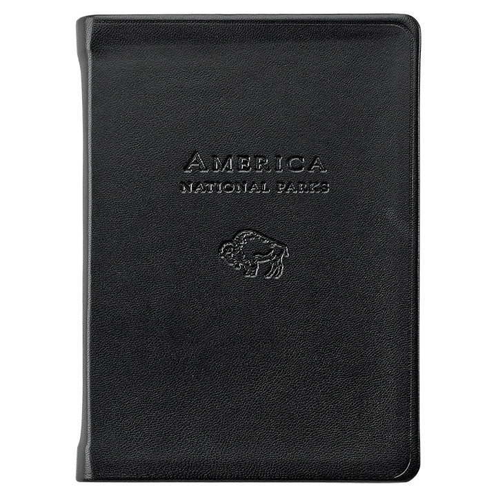 Graphic Image America National Parks Atlas Black Traditional Leather - Image 7