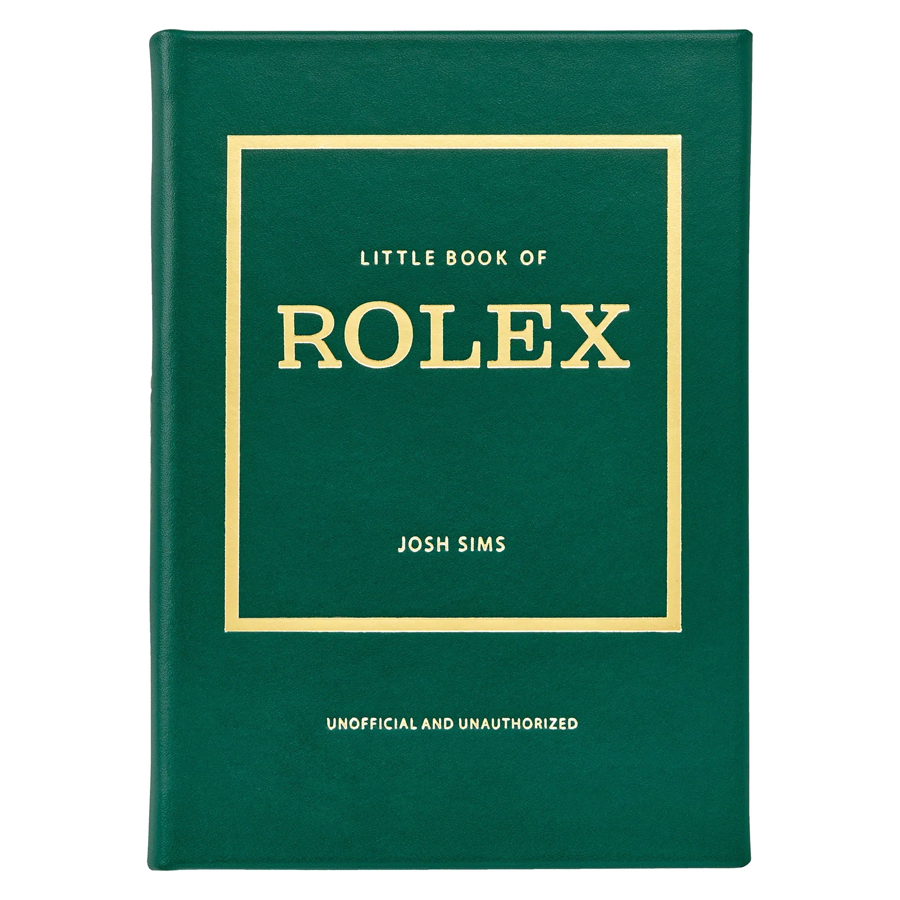 Graphic Image Little Book of Rolex - Emerald Bonded Leather - Image 2