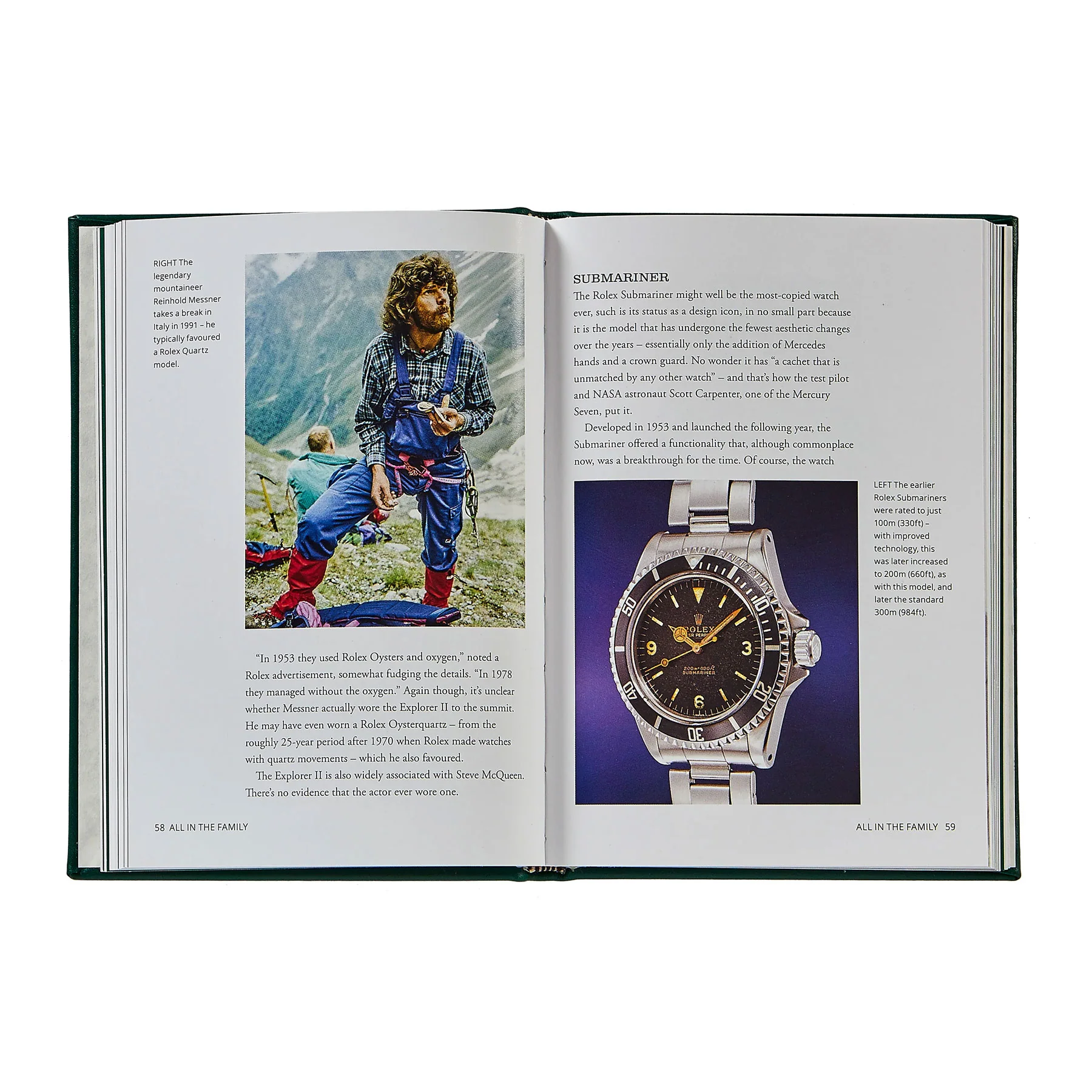 Graphic Image Little Book of Rolex - Emerald Bonded Leather - Image 4