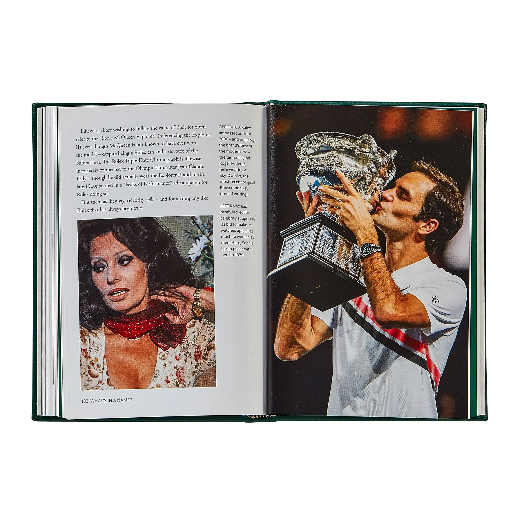 Graphic Image Little Book of Rolex - Emerald Bonded Leather - Image 6