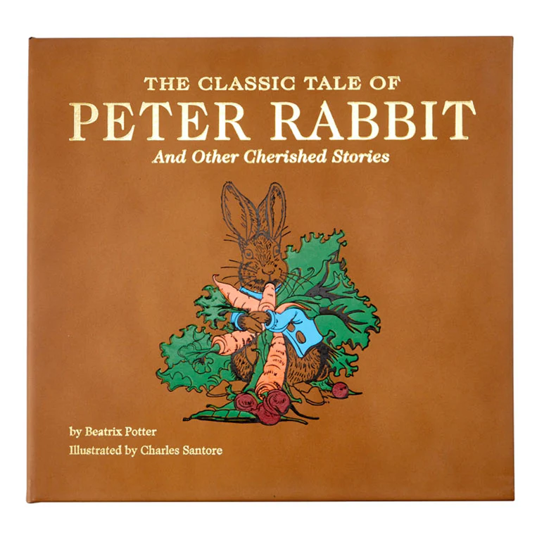 Graphic Image The Classic Tale of Peter Rabbit Genuine Leather