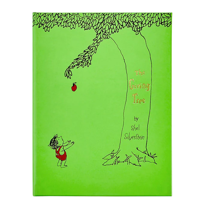 Graphic Image The Giving Tree Lime Bonded Leather