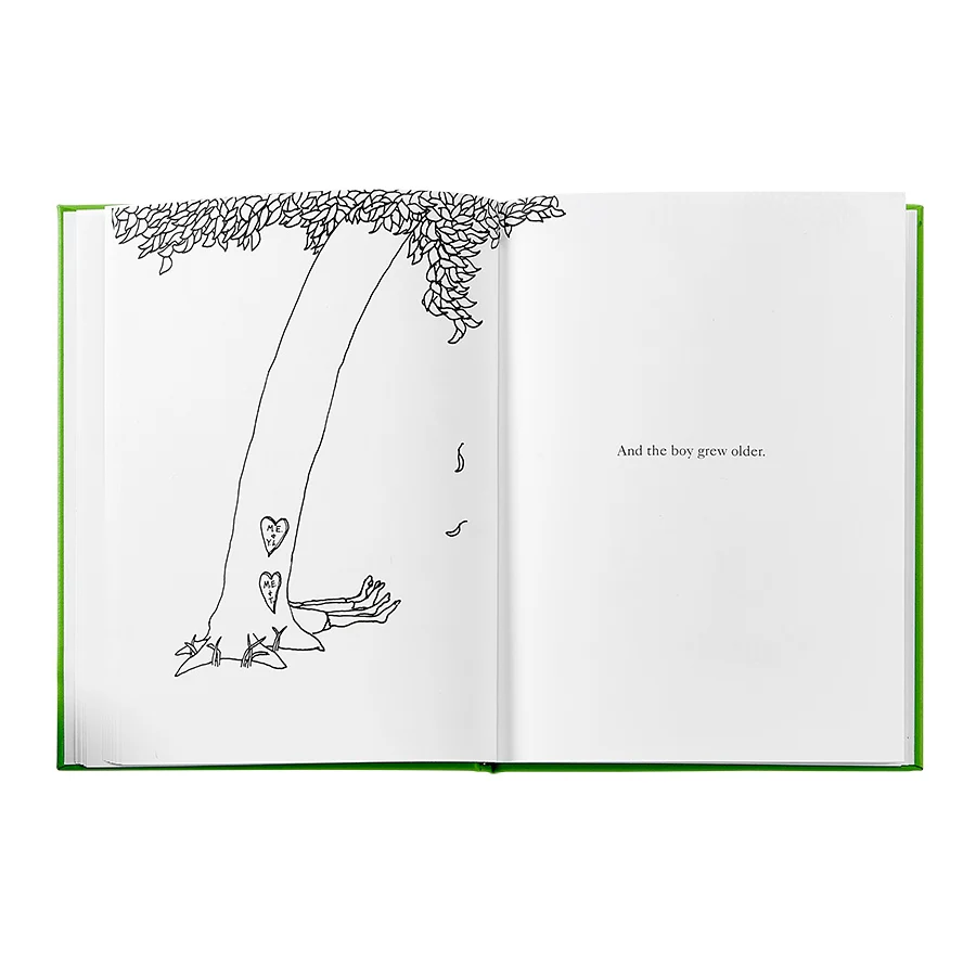 Graphic Image The Giving Tree Lime Bonded Leather - Image 2