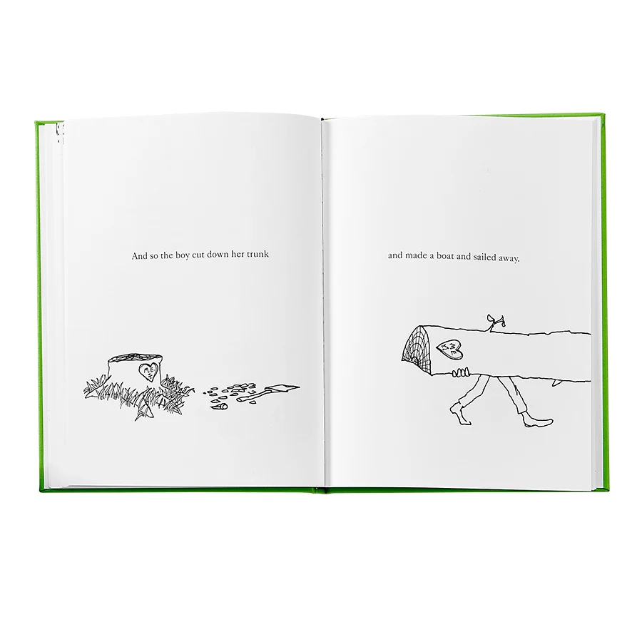 Graphic Image The Giving Tree Lime Bonded Leather - Image 5