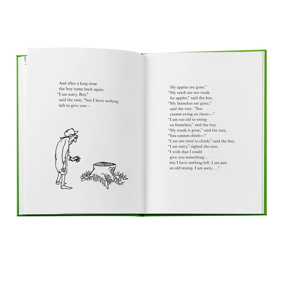 Graphic Image The Giving Tree Lime Bonded Leather - Image 6