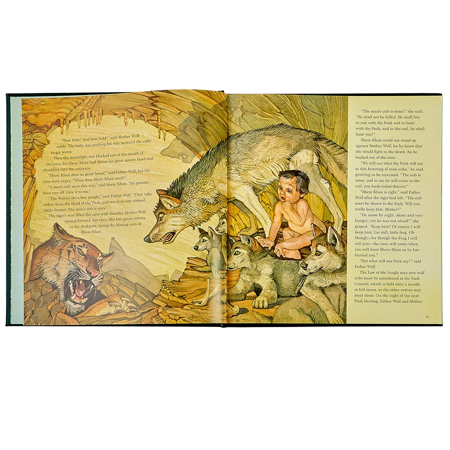 Graphic Image The Jungle Book Green Genuine Leather - Image 2