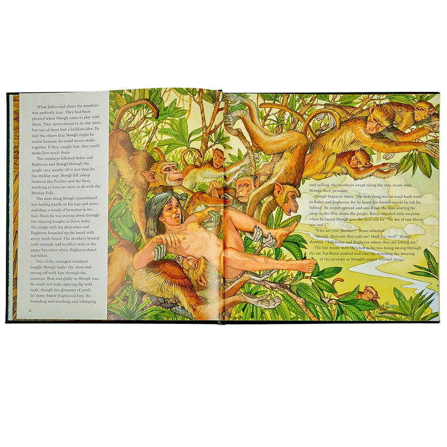 Graphic Image The Jungle Book Green Genuine Leather - Image 3