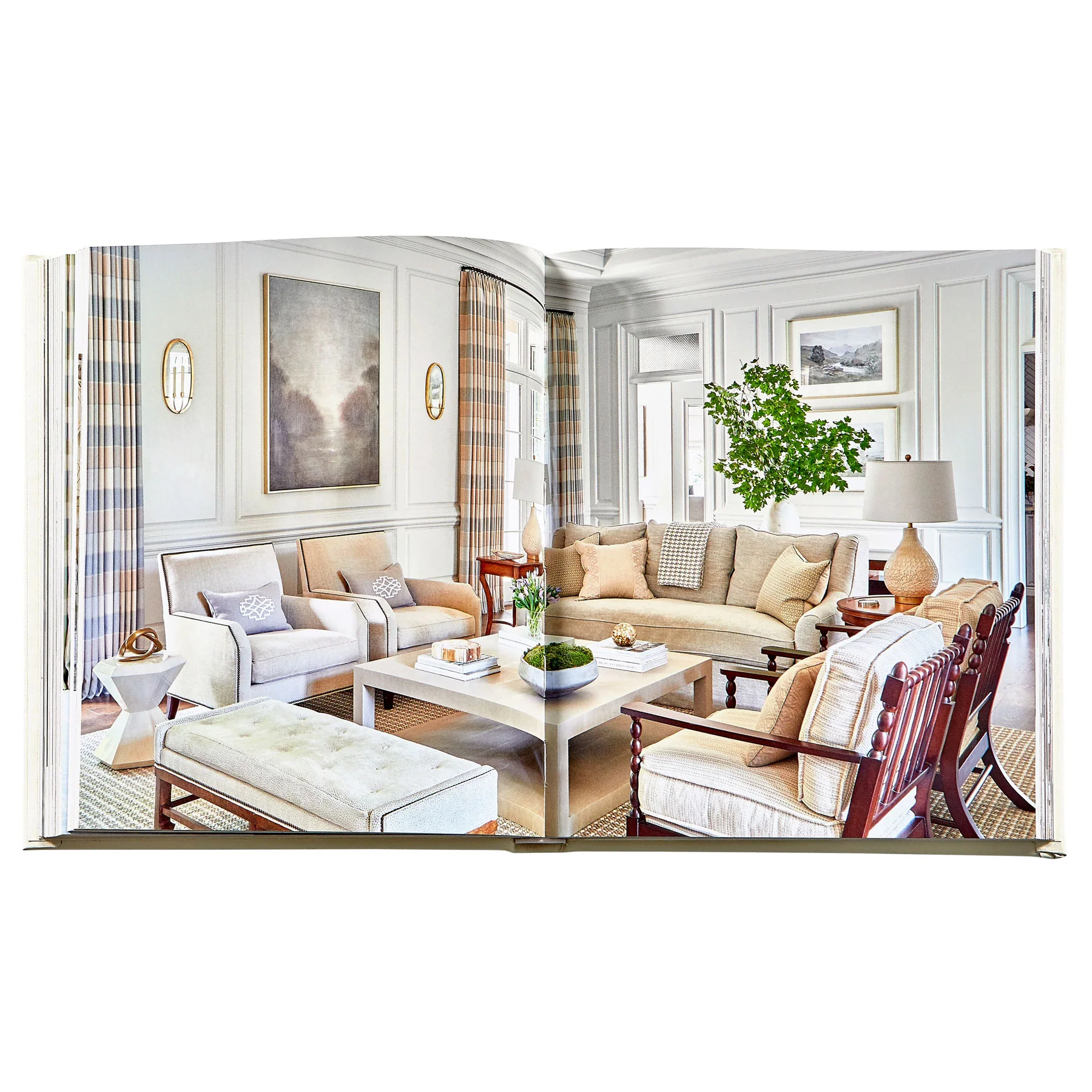 Graphic Image The Principles of Pretty Rooms - Ivory Bonded Leather - Image 5