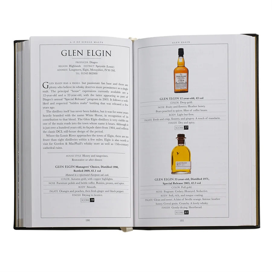 Graphic Image The Scotch Book Traditional Brown Leather - Image 3