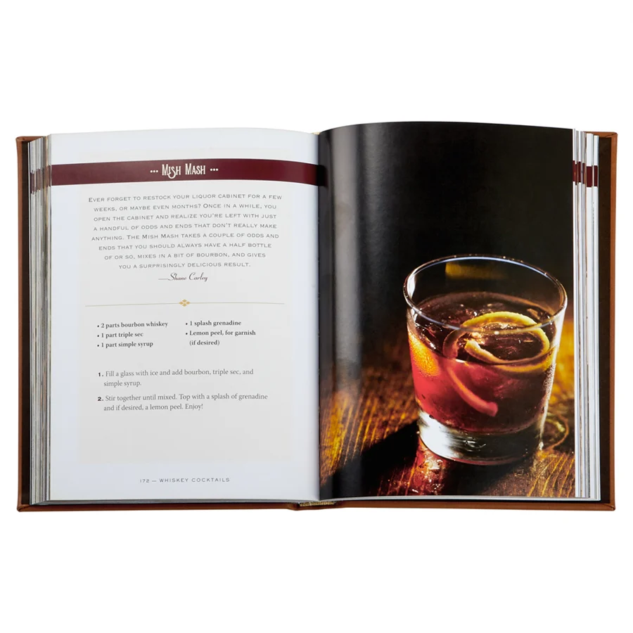 Graphic Image Whiskey Cocktails Genuine Leather - Image 3