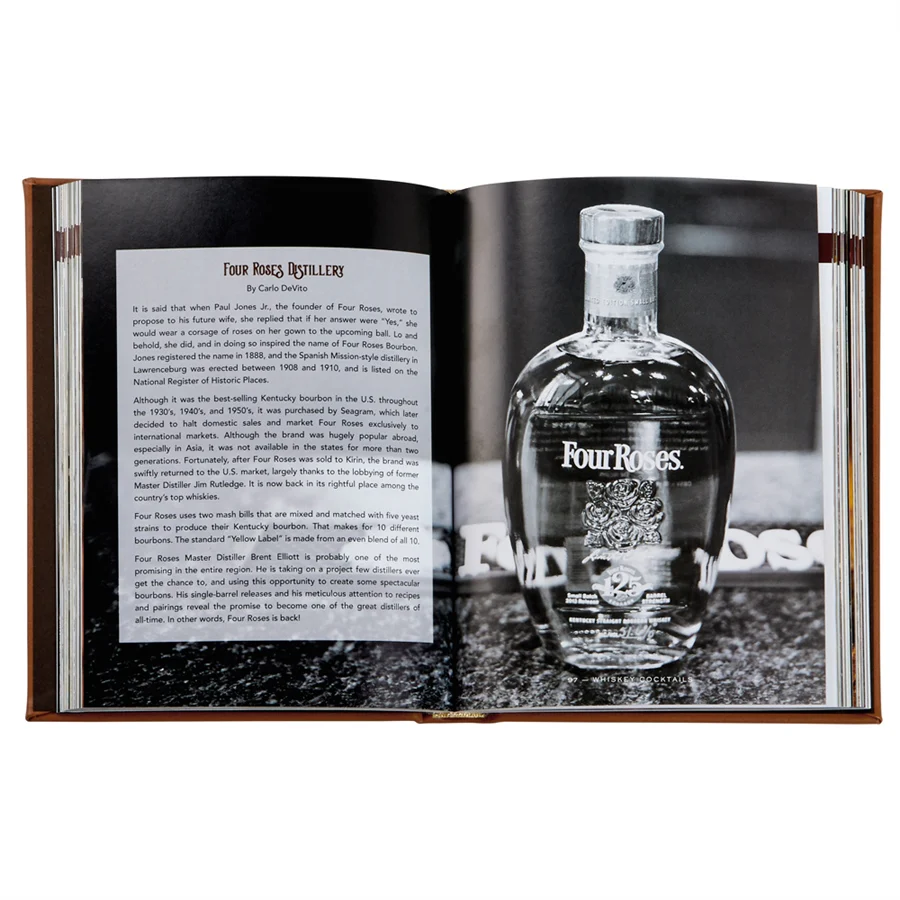 Graphic Image Whiskey Cocktails Genuine Leather - Image 6