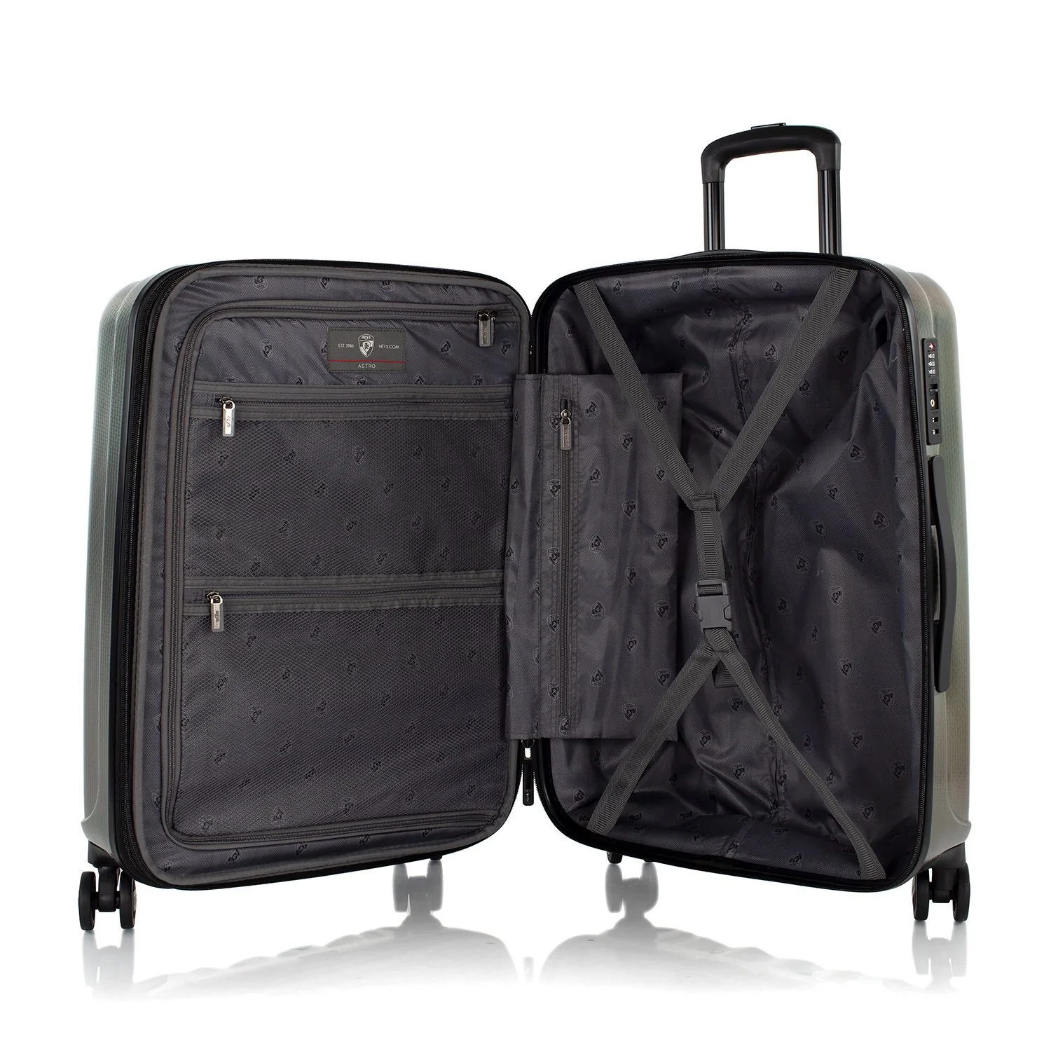 Heys Astro Luggage Spinner 3 Piece Set Charcoal - Image 6