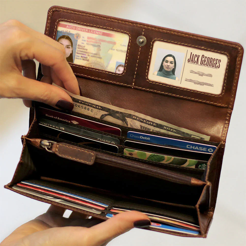 Jack Georges Clutch Wallet #7726 - Image 5
