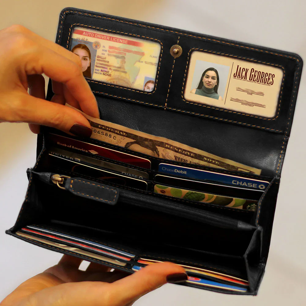 Jack Georges Clutch Wallet #7726 - Image 6