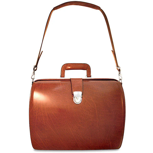 Jack Georges Elements Classic Leather Briefbag #4505 - Image 5
