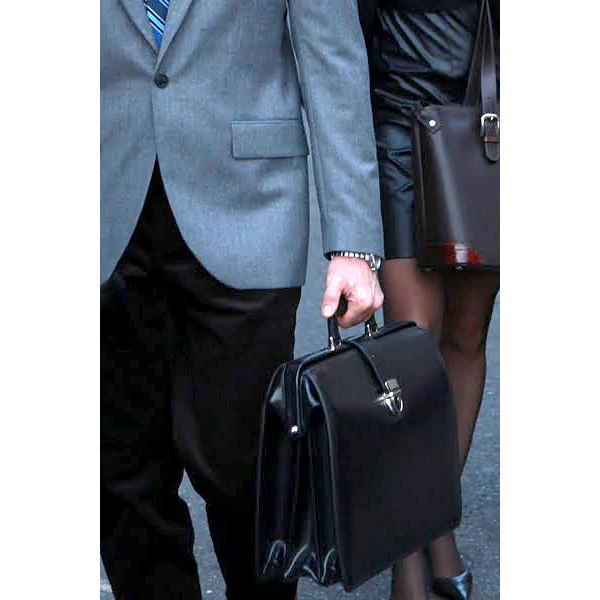 Jack Georges Elements Classic Leather Briefbag #4505 - Image 9