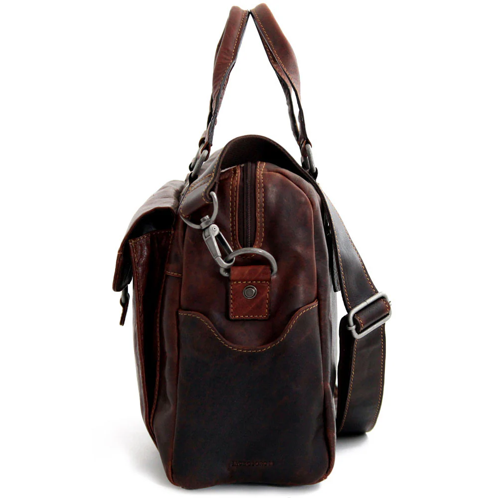 Jack Georges Voyager Travel Briefcase #7316 - Image 7