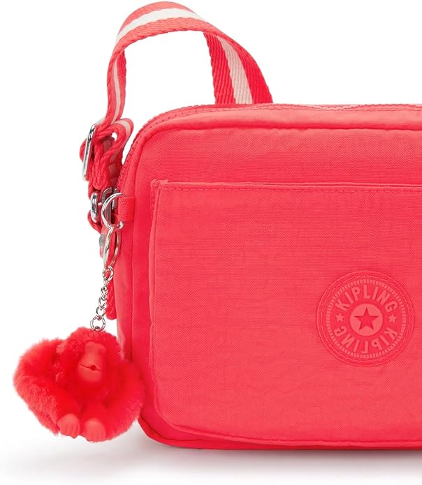 Kipling Abanu Medium Crossbody Bag - Escape Red - Image 5