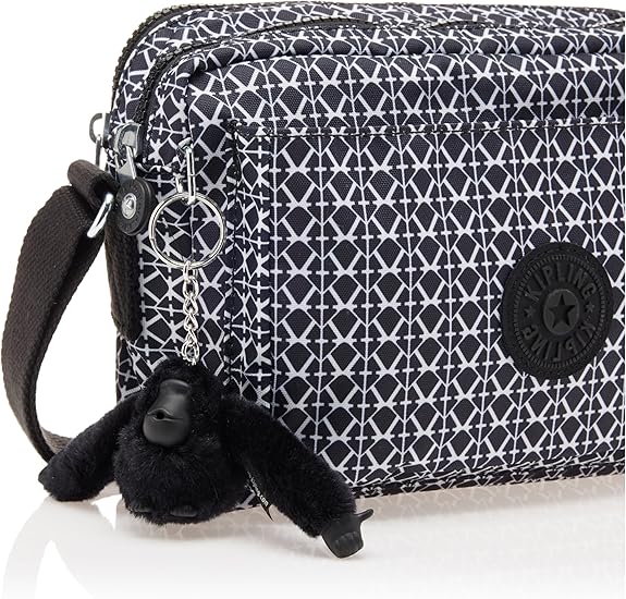 Kipling Abanu Medium Crossbody Bag - Signature Print - Image 4