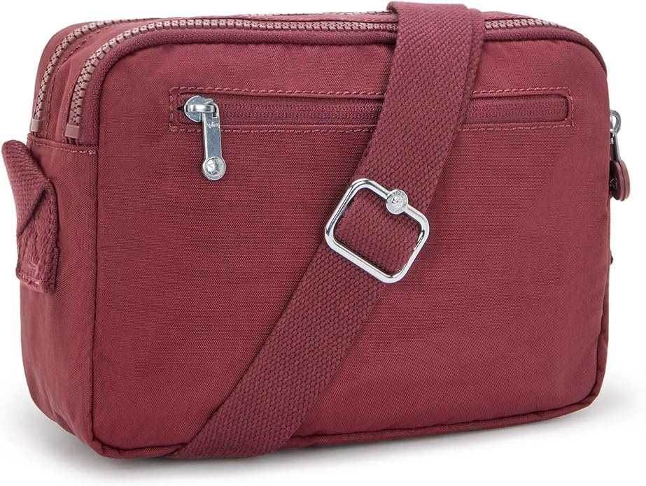 Kipling Abanu Medium Crossbody Bag - Wine - Image 3