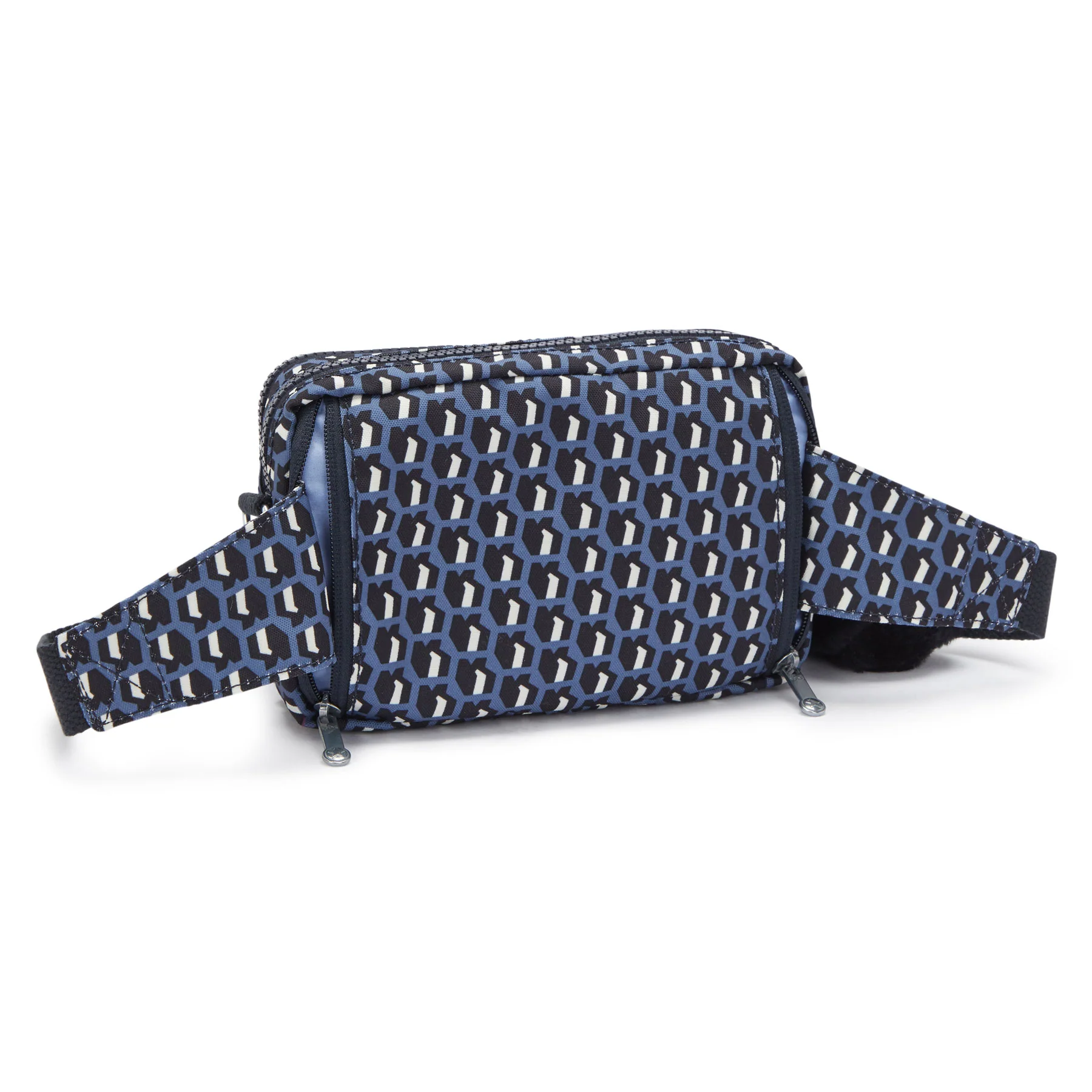 Kipling Abanu Multi Printed Convertible Crossbody Bag - 3D K Blue - Image 2