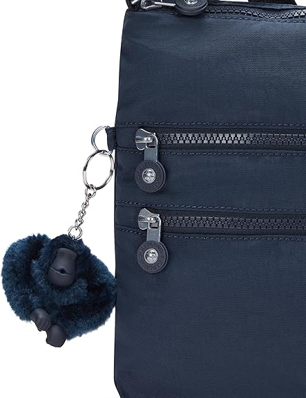 Kipling Alvar Crossbody Bag - Blue Bleu 2 - Image 5