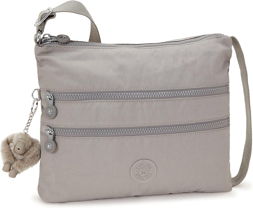 Kipling Alvar Crossbody Bag - Grey Gris - Image 2