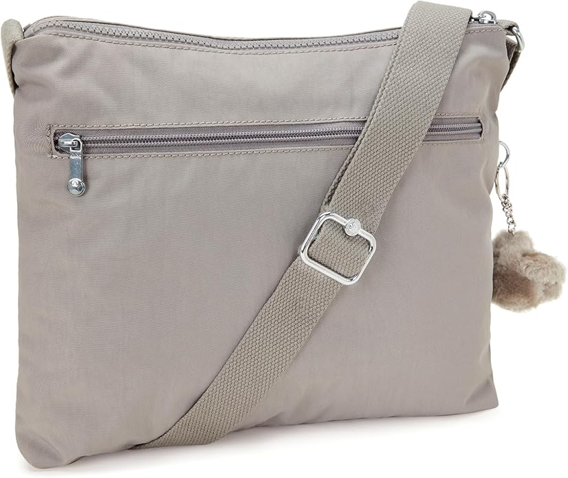 Kipling Alvar Crossbody Bag - Grey Gris - Image 4