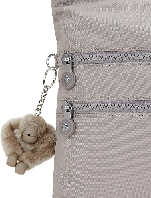 Kipling Alvar Crossbody Bag - Grey Gris - Image 5