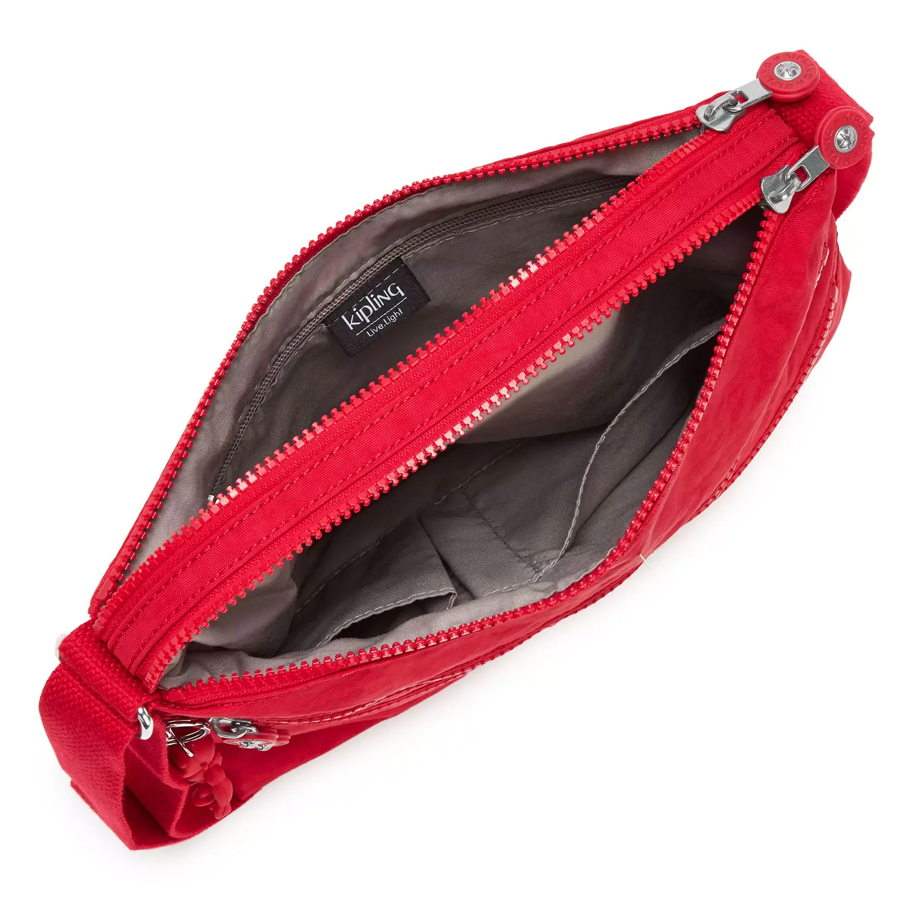 Kipling Alvar Crossbody Bag - Red Rouge - Image 3