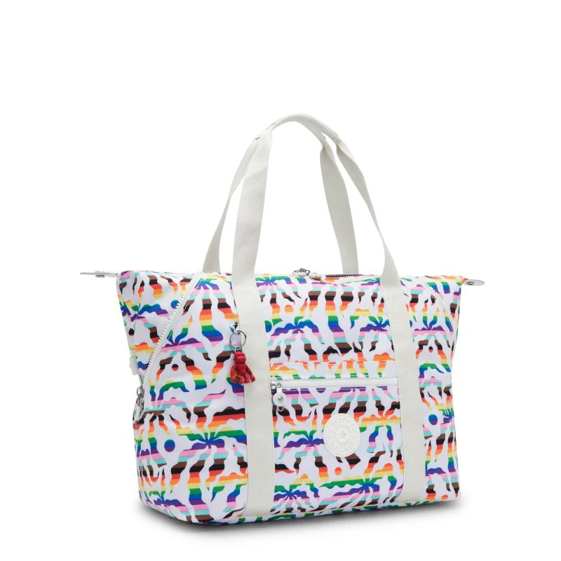 Kipling Art M Printed Tote Bag - Rainbow Palm - Image 4