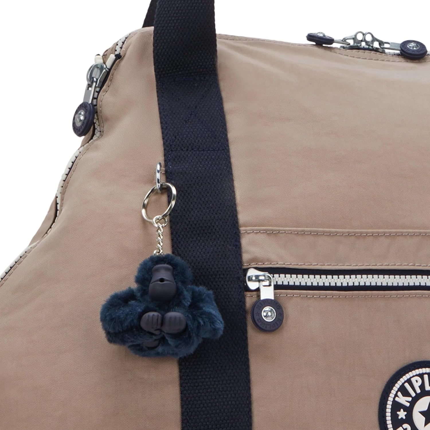 Kipling Art  M Tote Bag Soft Taupe C - Image 6