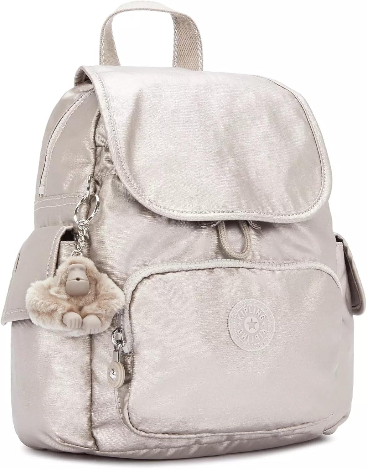 Kipling City Pack Mini Backpack - Metallic Glow - Image 4