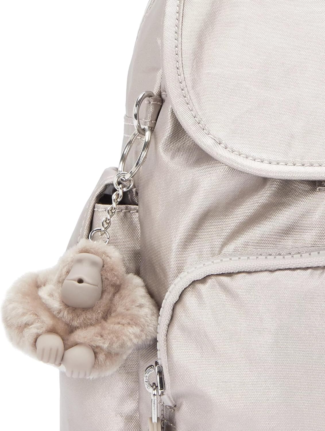 Kipling City Pack Mini Backpack - Metallic Glow - Image 5