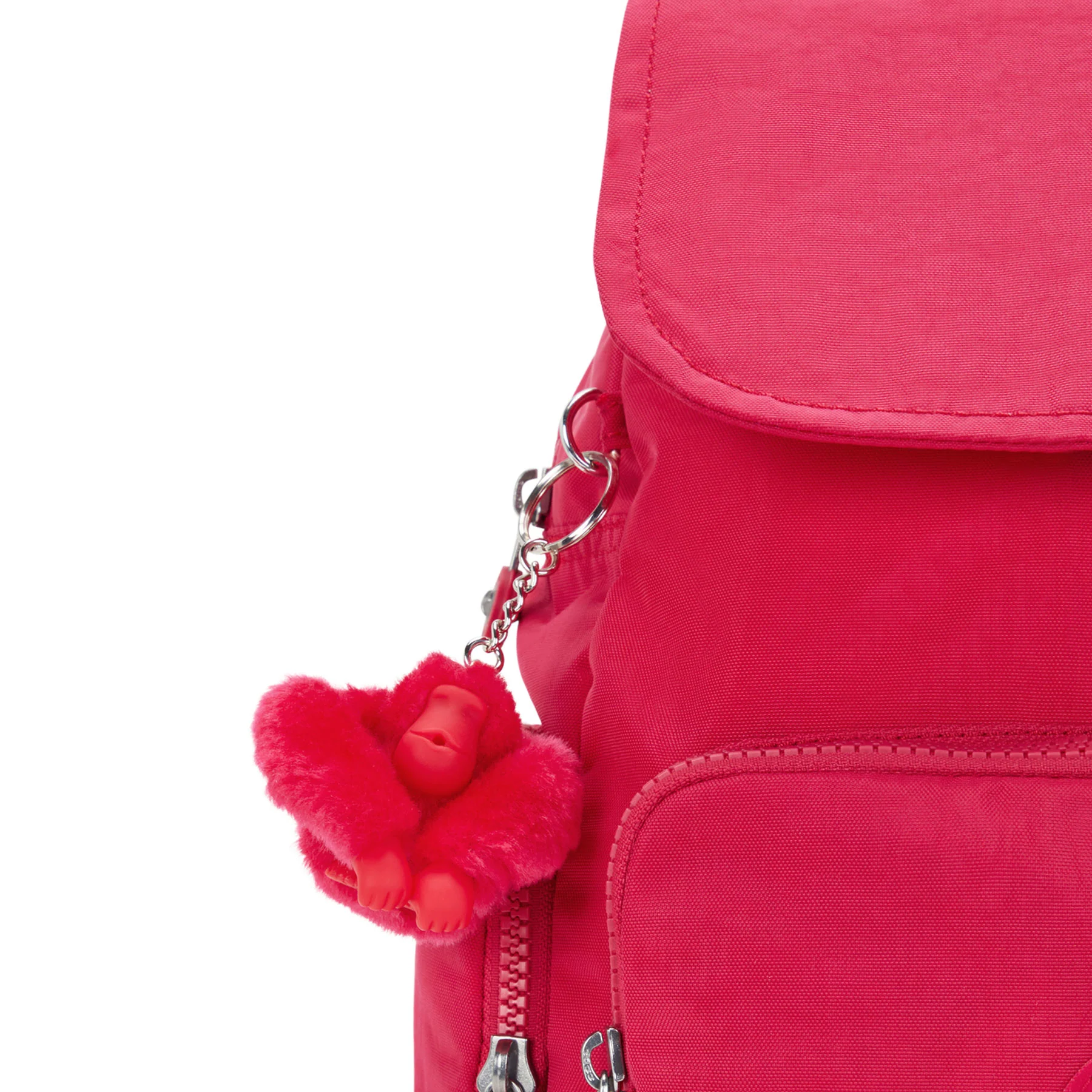 Kipling City Zip Small  Backpack Confetti Pink - Image 5