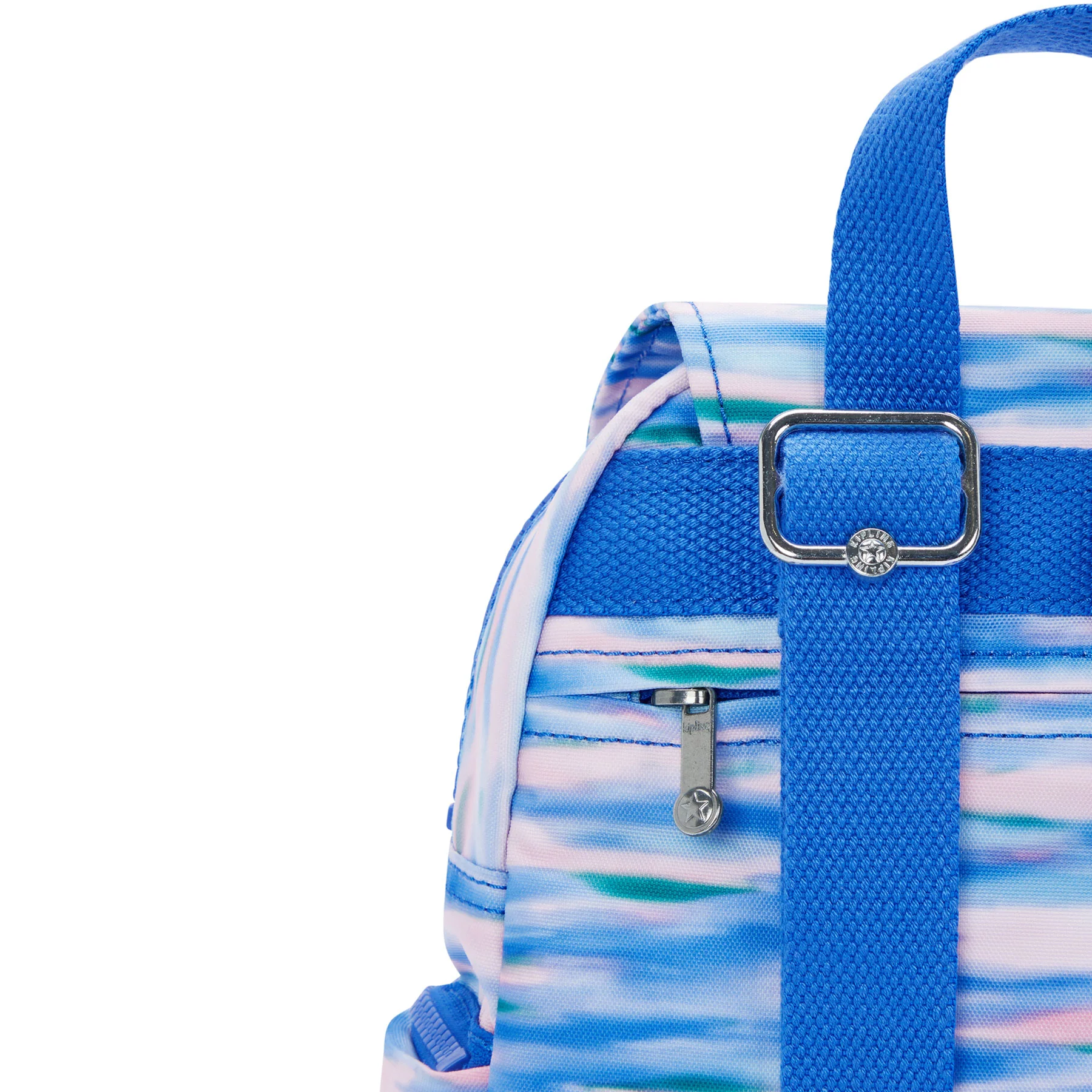 Kipling City Zip Small  Backpack Diluted Blue - Image 6