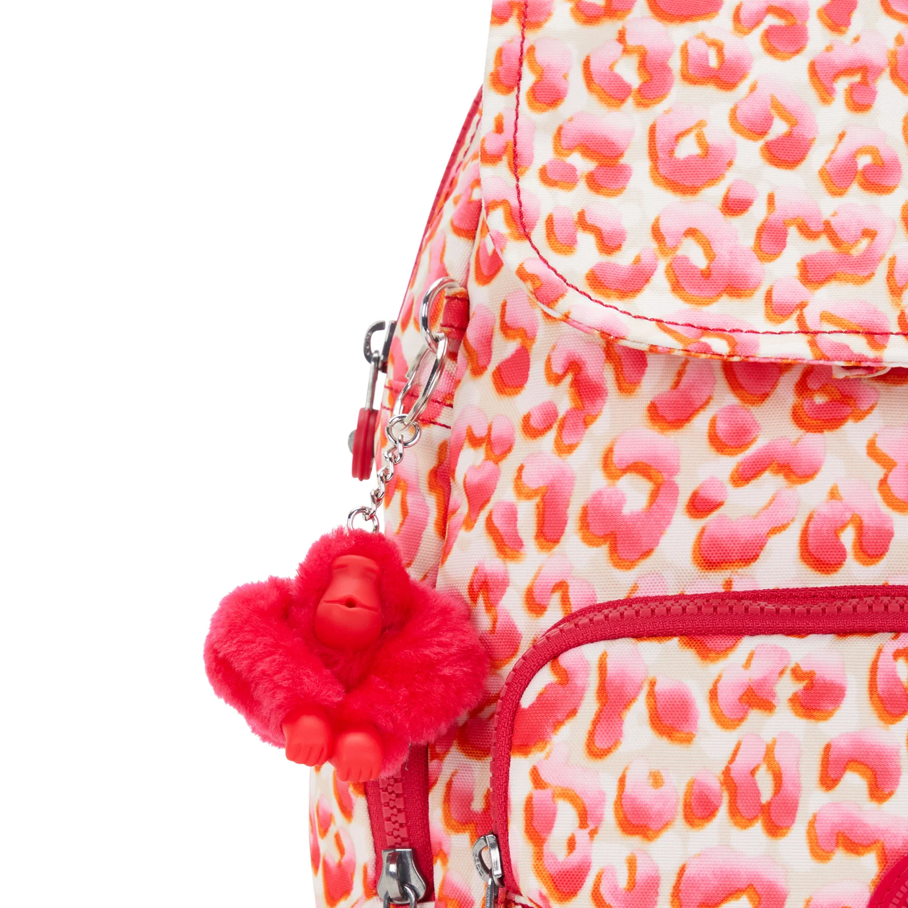Kipling City Zip Small  Backpack Latin Cheetah - Image 5