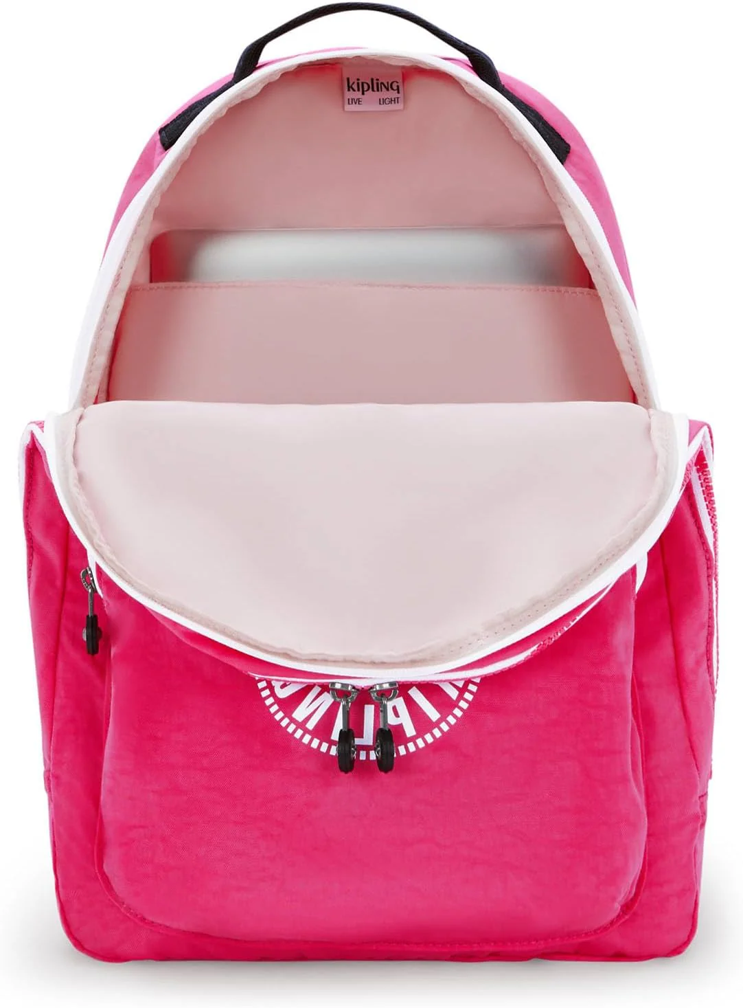 Kipling Curtis Extra Large 17" Laptop Backpack - Resort Pink C - Image 3