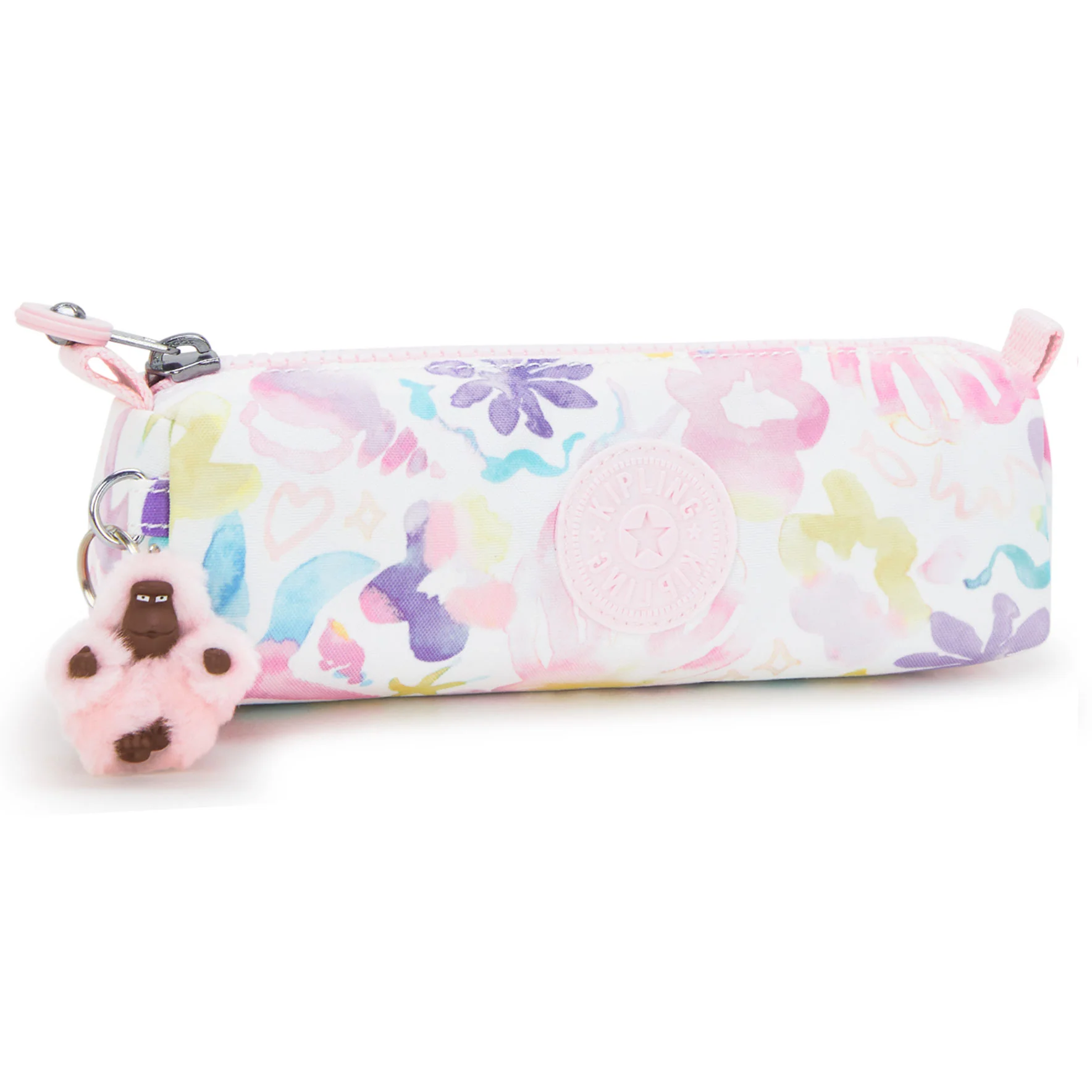 Kipling Freedom Pen Case Cosmetic Bag Aqua Sea Print - Image 4
