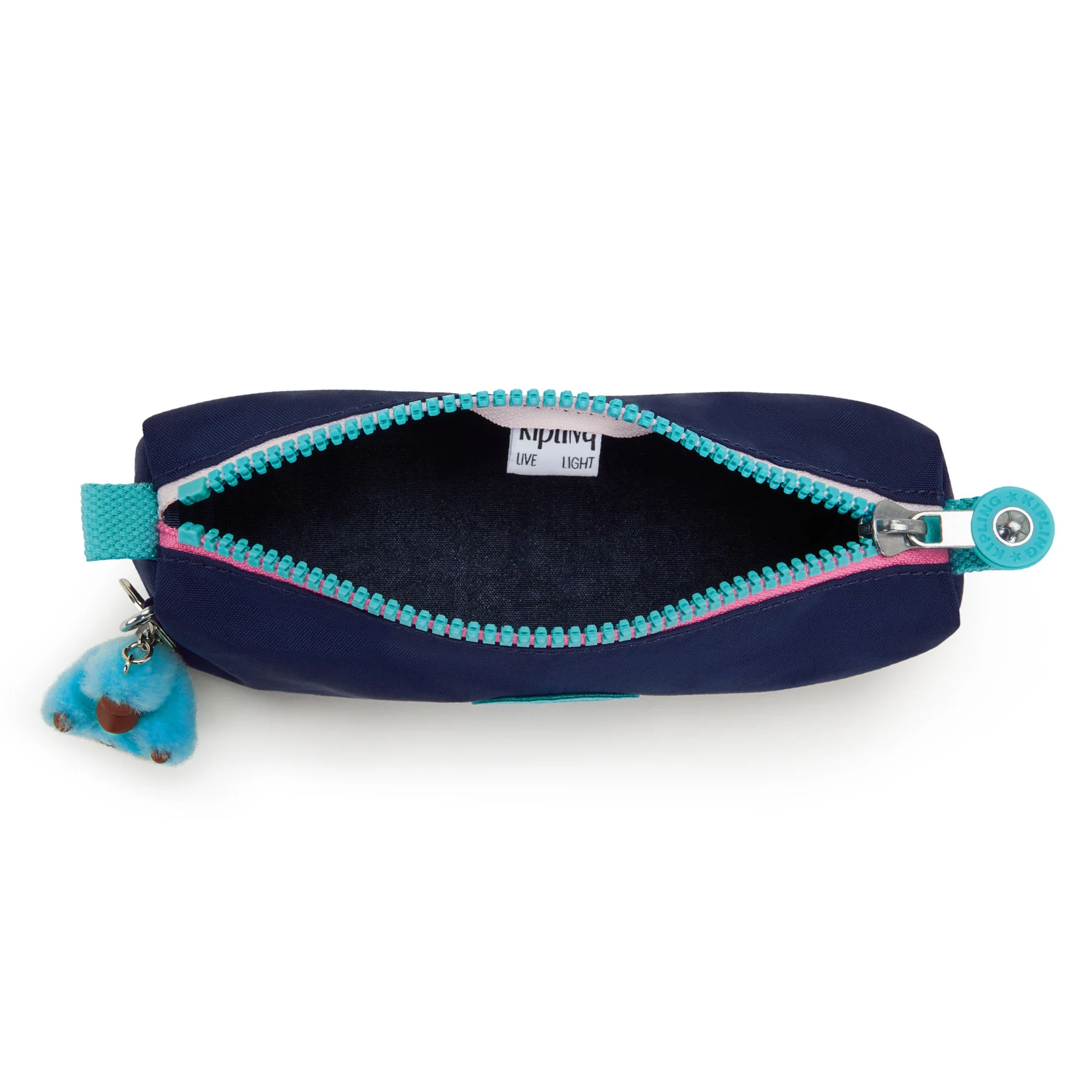 Kipling Freedom Pen Case Cosmetic Bag Resort Navy - Image 3