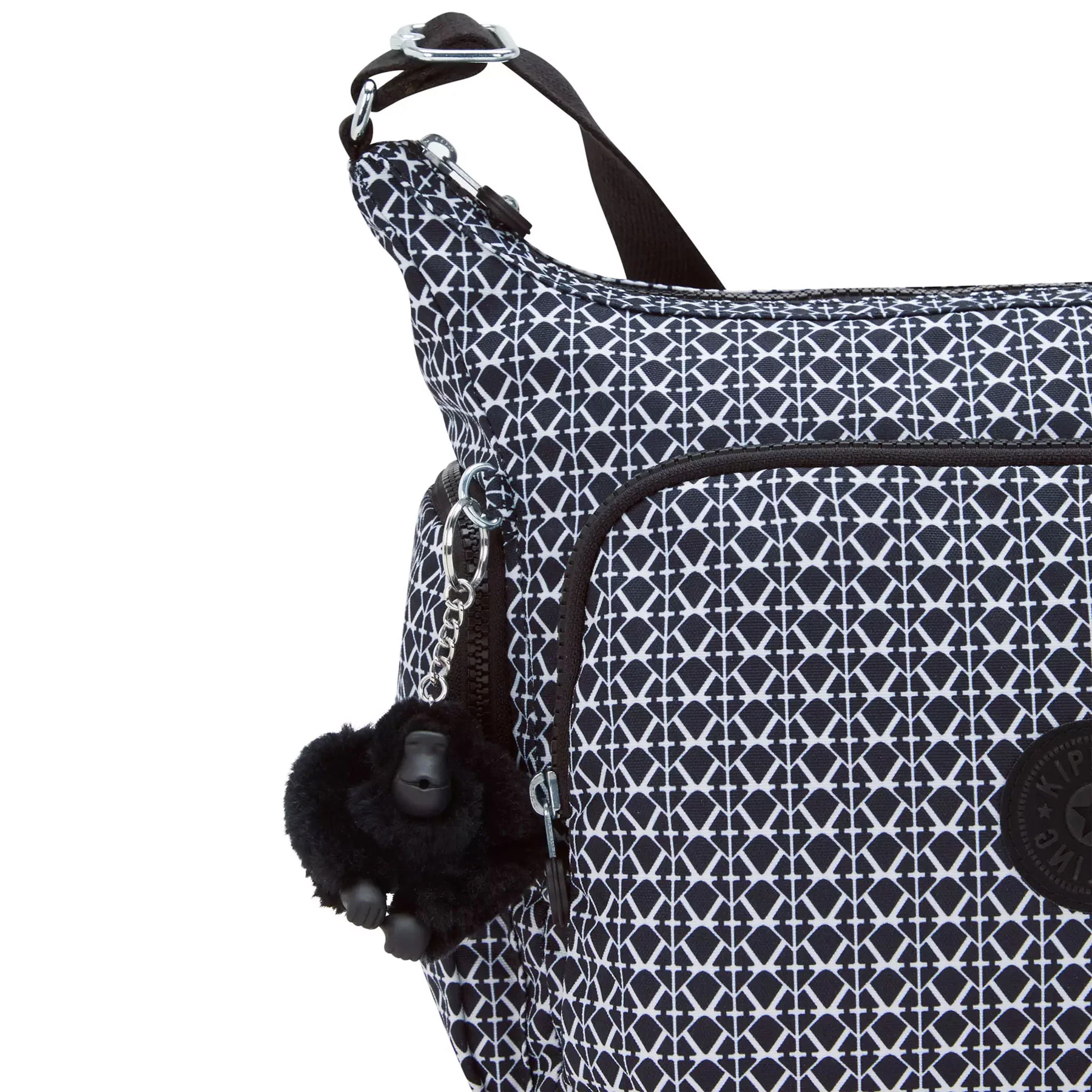 Kipling Gabb Crossbody Bag Signature Print - Image 6