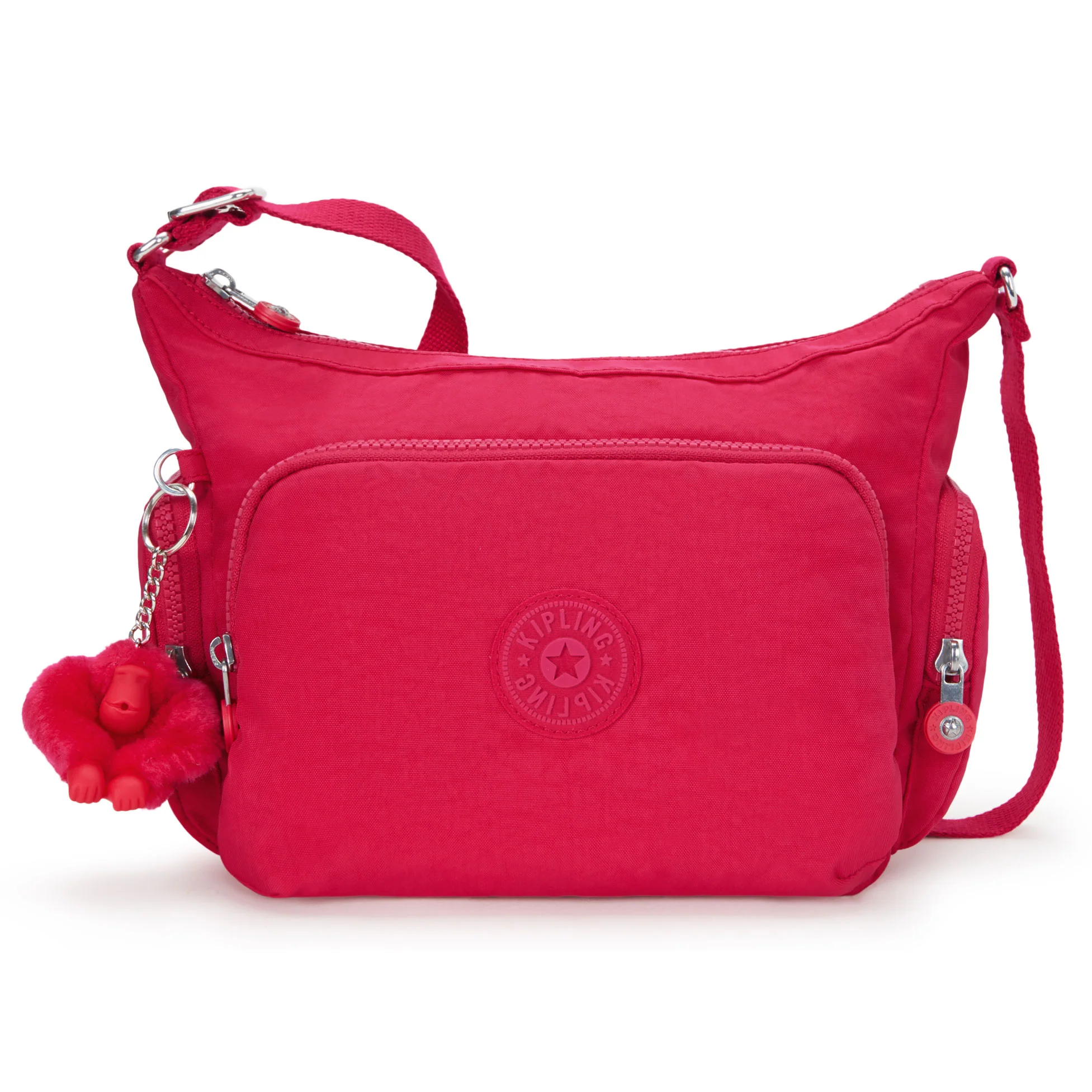 Kipling Gabb Small Crossbody Bag Confetti Pink